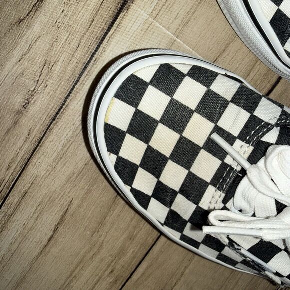 Vans Checkerboard Black White Skater Shoes Off The Wall 6 W 4.5 M - Picture 5 of 10